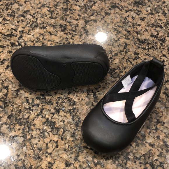 Black Baby Girl Dress Shoes - Picture 3 of 3